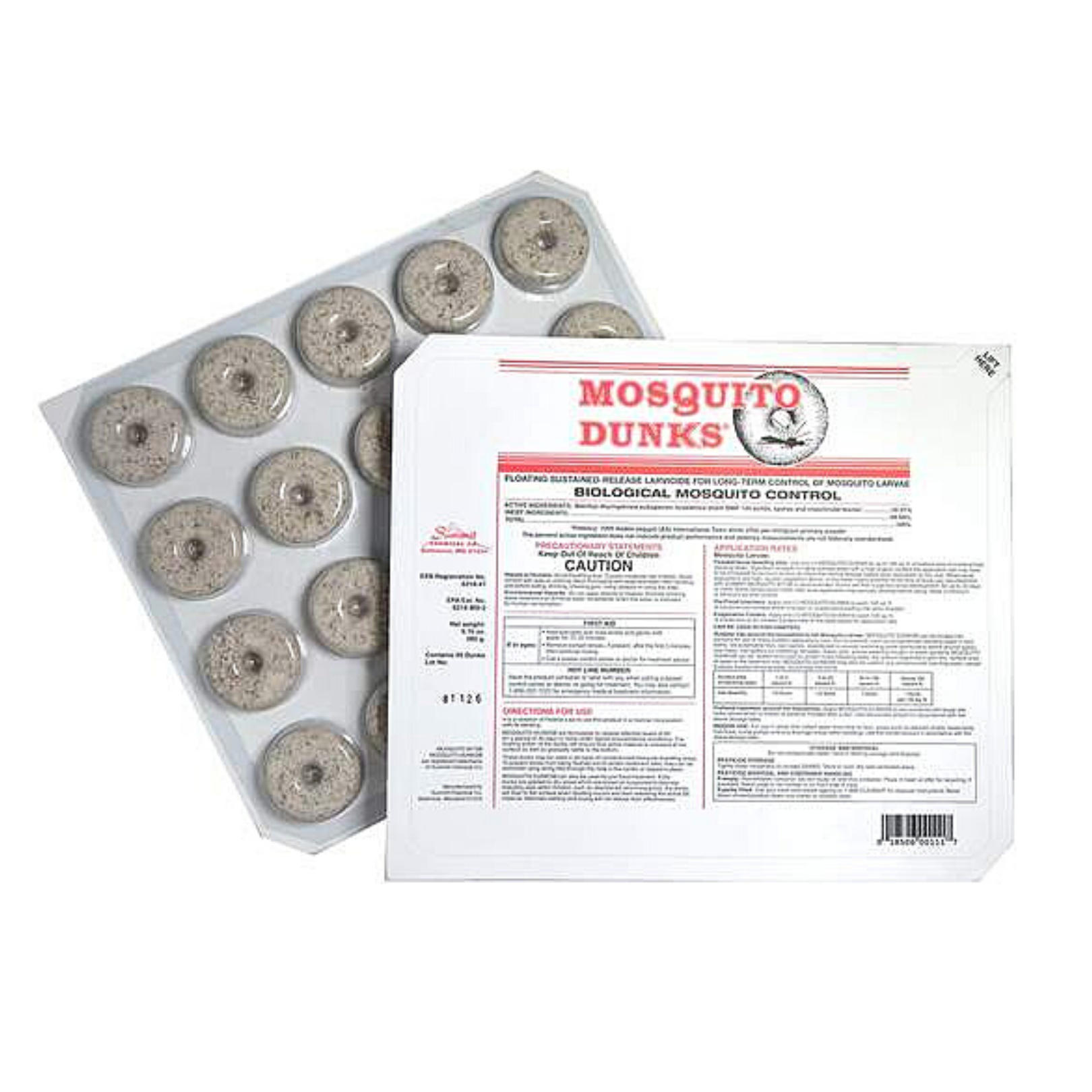 Summit Mosquito 20 Dunks – Do Your Own Pest Control